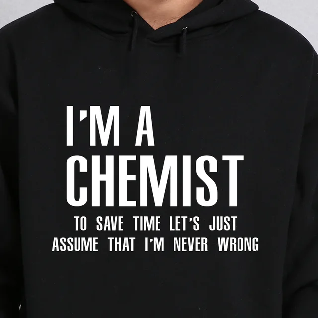 Buy Chemistry Hoodies Men I Made A Chemistry Joke Geek