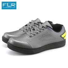 FLR велосипедная обувь, MTB, без замка, для отдыха, для шоссейного велосипеда, кроссовки для горного велосипеда, обувь для мужчин и женщин, дышащая, нескользящая, удобная