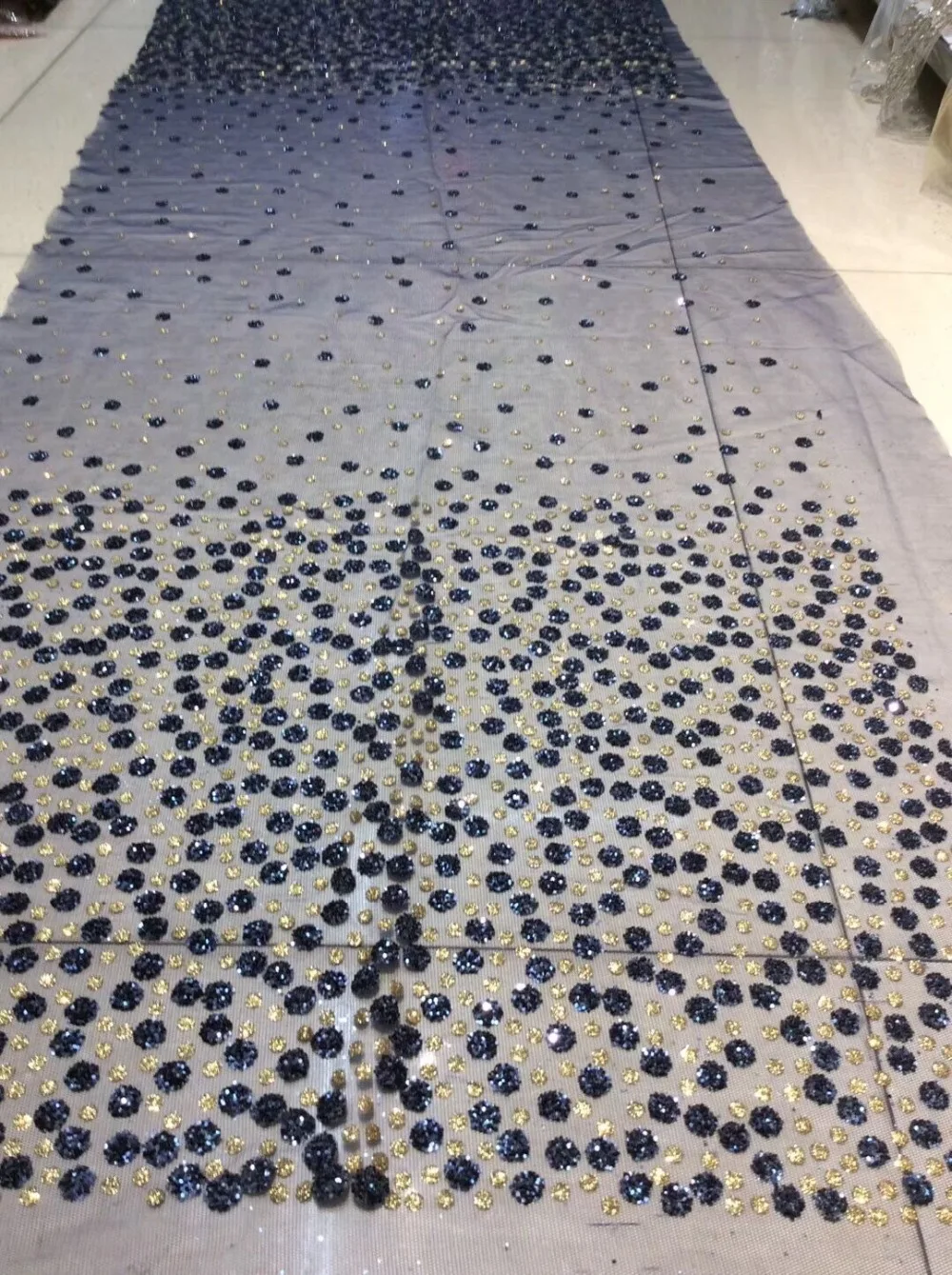 QL 304 Лидер продаж Африканский тюль чистая кружево ткань для вечернее платье 5