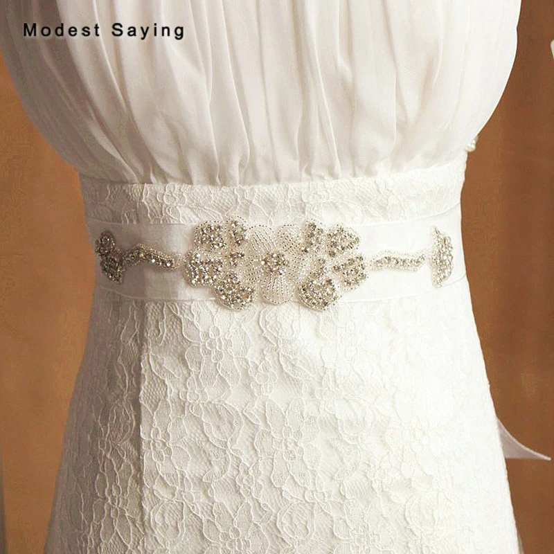 Cinturones de boda delicados y brillantes, accesorios de boda, ceinture mariage, cuentas de cristal, 2018|Cinturones de novia| - AliExpress