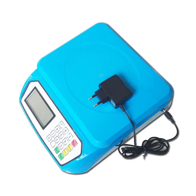 New design 30kg 1g digital price scale with green backlight
