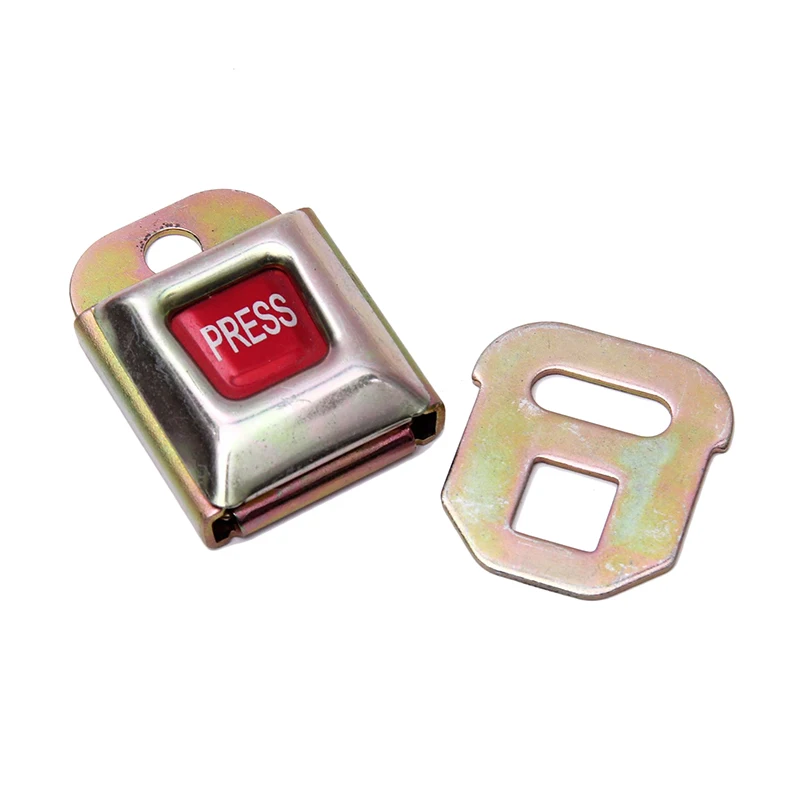 Car seat belt buckle School bus belt buckle Two-point seat