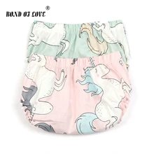 Нижнее белье для младенцев, трусики для новорожденных девочек, трусы с рисунками из мультфильмов, Короткие трусы для маленьких мальчиков и девочек, хлопковые трусы для новорожденных