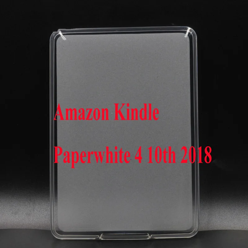 Чехол из тонкой кожи для Amazon Kindle Paperwhite выпущен крышка Kindle Paperwhite 4 10th поколения планшеты чехол+ подарки - Цвет: TPU