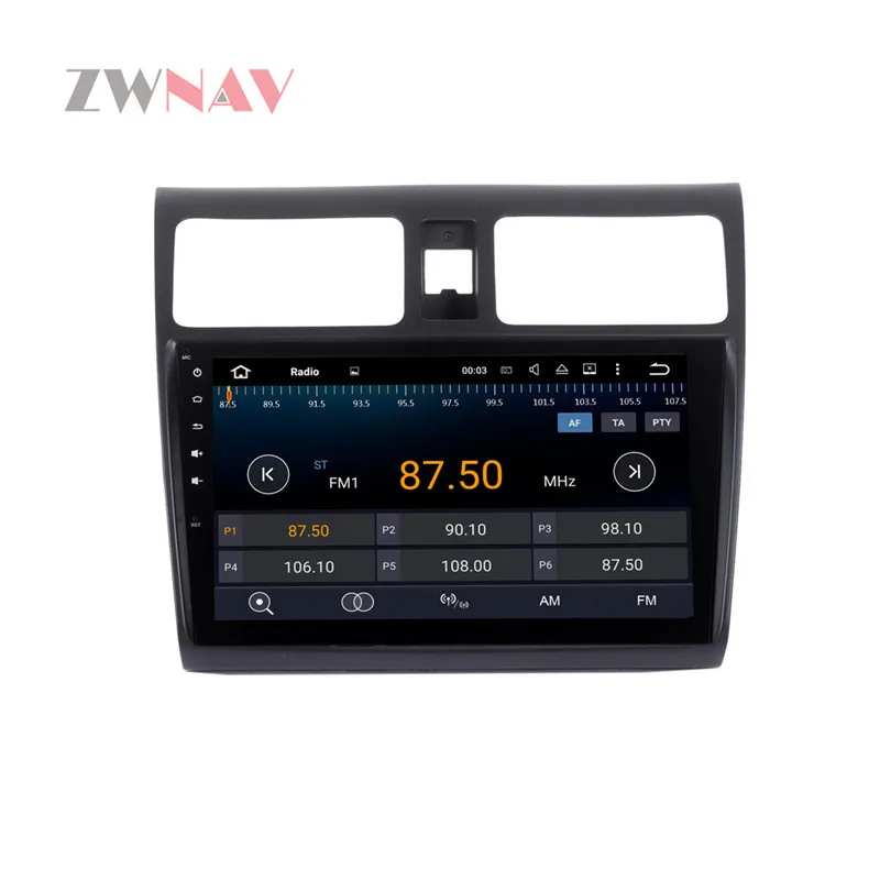 Sale 10.1 Inch Android 8.0 4GB+32GB Car GPS Head Unit for SUZUKI SWIFT 2004-2010 for suzuki swift radio android px5 DVD Player 4