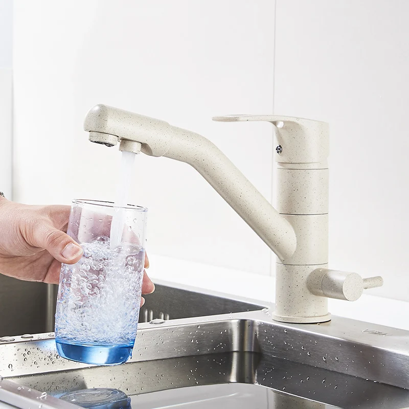 Fapully Brass Kitchen Faucet Sink Mixer Water Tap 360 Degree Rotation Drinking Water Filter Faucet 623-33YM Fapully Brass Kitchen Faucet Sink Mixer Water Tap 360 Degree Rotation Drinking Water Filter Faucet 623-33YM