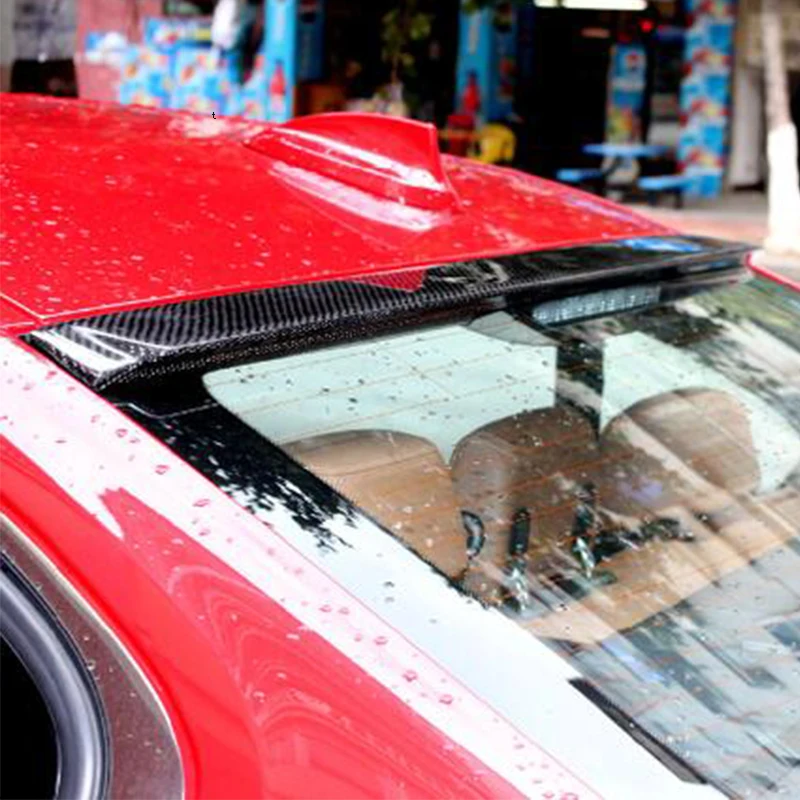 F30 F80 M3 AC Style Carbon Fiber Car Rear Roof lip Spoiler Wing for BMW