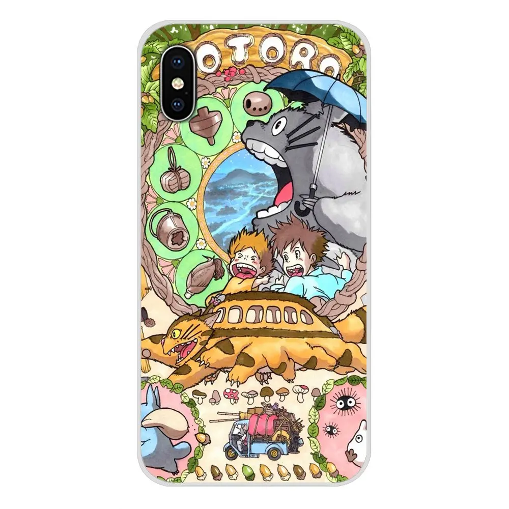 Studio Ghibli Ghiblies сосед Тоторо чехлы из термопластичного полиуретана для Samsung Galaxy J1 J2 J3