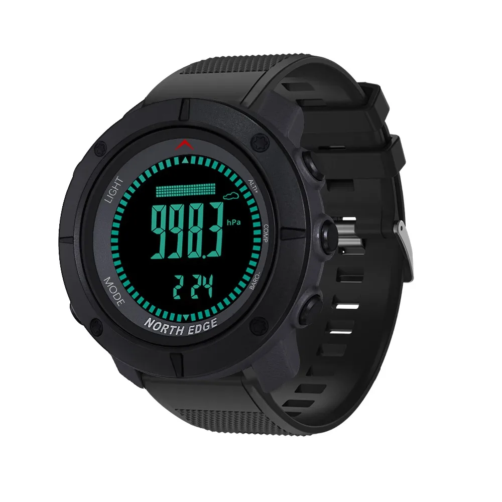 NORTH EDGE Men's sport Digital Army watch Hours Running Swimming