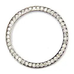 Автомобильные декоративные аксессуары кнопка Пуск переключатель серебряное кольцо с бриллиантом