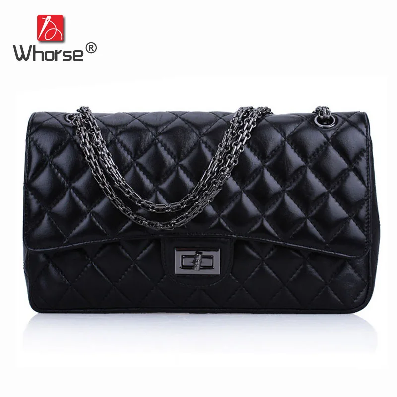 Classic Luxury Sheepskin Crossbody Shoulder Bag Women Messenger Bags Plaid Quilted Purse With Metal Silver Chain Black W02250 Classic Luxury Sheepskin Crossbody Shoulder Bag Women Messenger Bags Plaid Quilted Purse With Metal Silver Chain Black W02250