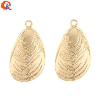 

Cordial Design 100Pcs 17*30MM Jewelry Accessories/Earrings Connectors/Shell Shape/DIY Earrings Making/Hand Made/Earring Findings