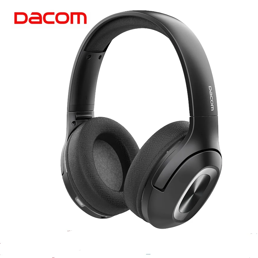 Dacom HF002 Bluetooth v5.0 наушники-вкладыши 1200 мАч Bluetooth беспроводные басовые наушники головной телефон для телефона ноутбука - Цвет: blk