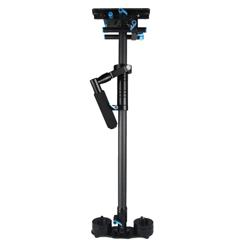 

YELANGU High Quality Straight Rod Carbon Fiber 70-120cm Adjustable Handheld Stabilizer Steadicam for DSLR Camera Camcorder