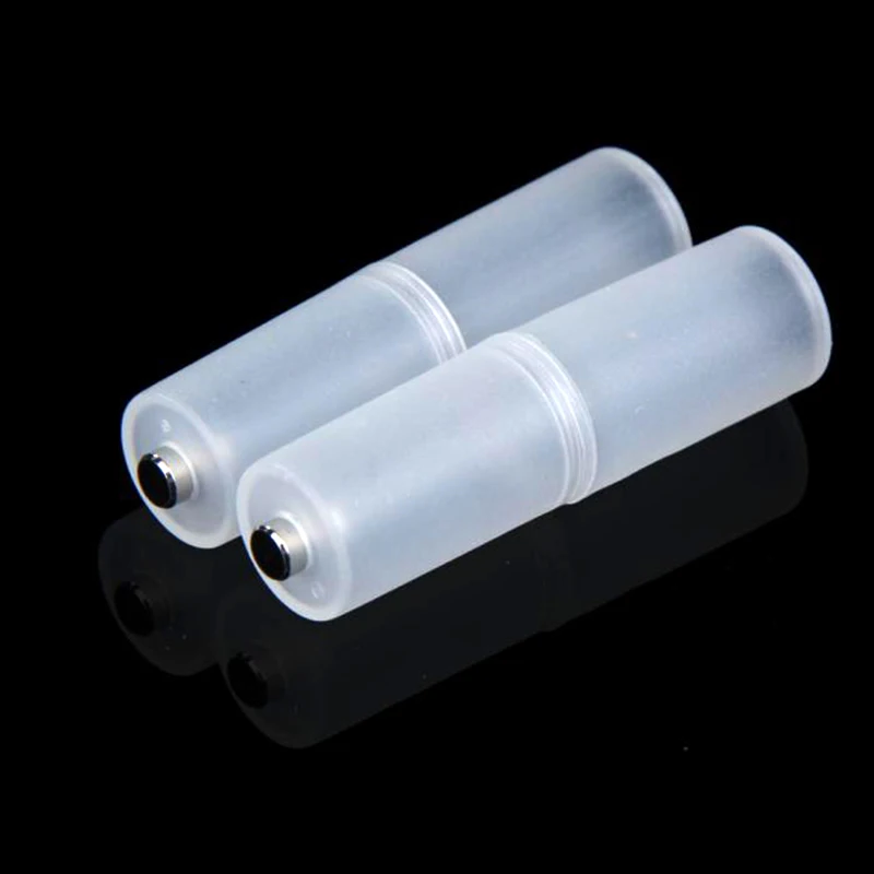 AAA to AA Size Cell Battery Converter Adapter Batteries Holder Storage Box Plastic Case Switcher for AAA to AA battery pack for camping