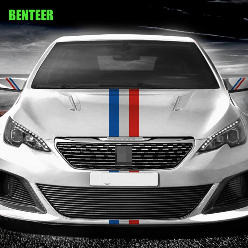 150 см наклейка на голову автомобиля для Peugeot 206 208 307 308 2008 3008 106 108 306 208|Наклейки