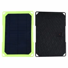 Xinpuguang 7W 5V Solar Charger Efficient with Holes Portable Phone Dustproof Mobile Power Fast Charge