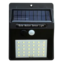 

30 LED Solar Lights Outdoor Waterproof Garden Path lighting Solar Powered Motion Sensor Light Wireless Security Lights Wall lamp