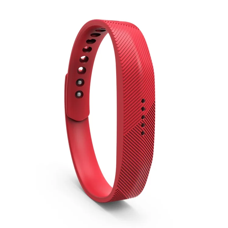 Мягкий силиконовый ремешок на запястье для Fitbit Flex 2 Flex2 Ремешки для наручных часов на весь день спортивные смарт-дорожки фитнес-браслет - Цвет: Red