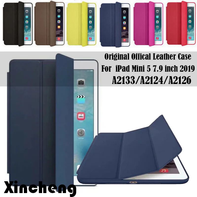 Original case For iPad Mini 5 7.9 inch 2019 Cover 1:1 Magnet Smart Auto Sleep Stand Flip Leather A2133 | Компьютеры и офис
