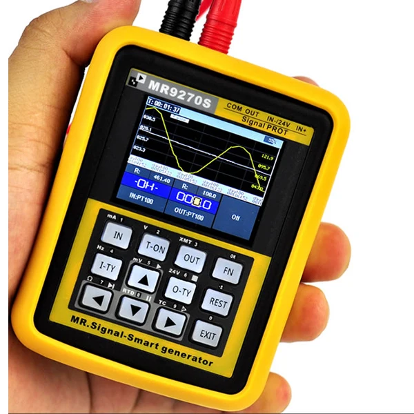 

4-20mA signal generator calibration Current voltage PT100 thermocouple Pressure transmitter Logger PID frequency MR9270S
