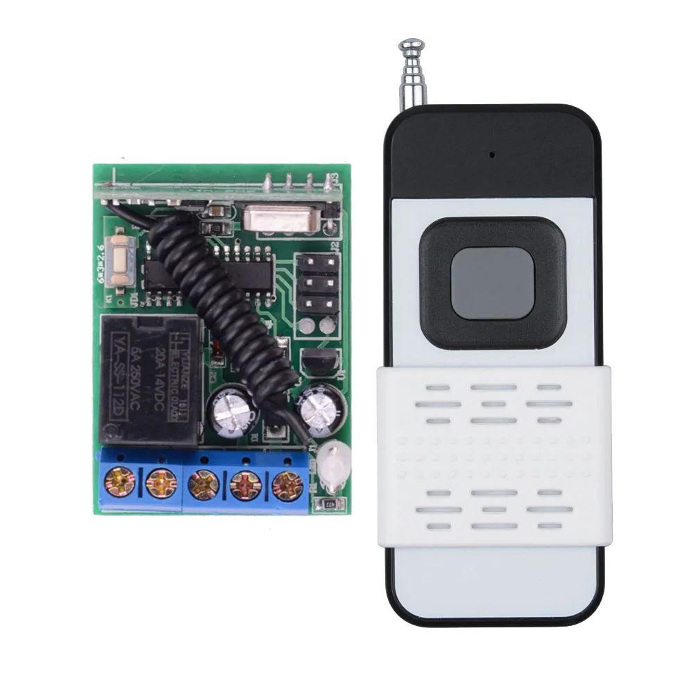 

DC 12V 5A 1CH Wireless Remote Switch 12V Remote Access control System Receiver With 3S 5S 10S 60S Delay Time Function