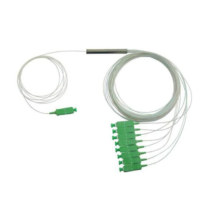 

10pcs Fiber Optic Splitter, Tube, PLC, SC/APC, 1x8 PLC Fiber Splitter, Mini Plug-in Type, SC/APC free shipping