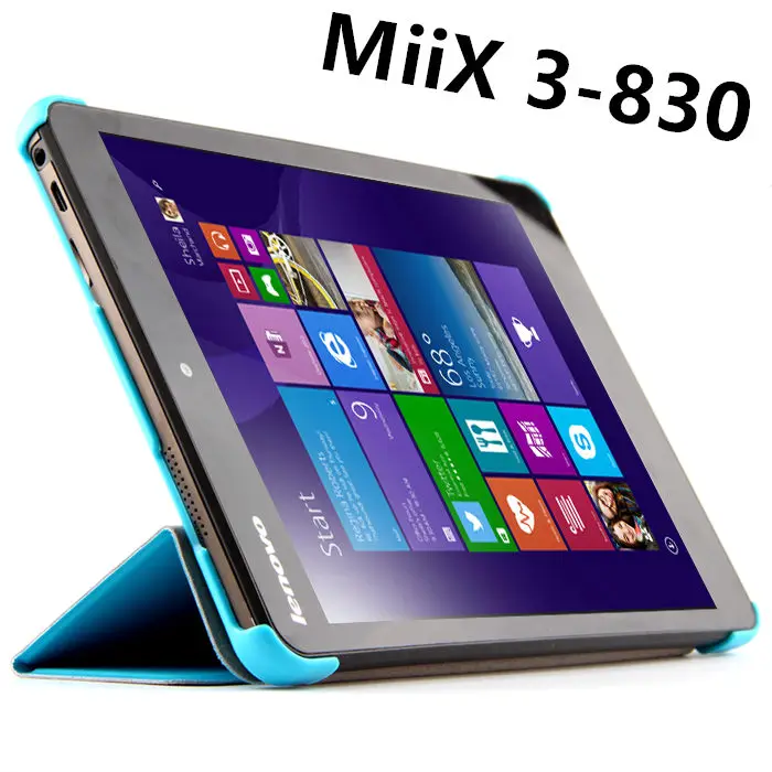 Чехол для lenovo Miix 3 830 miix3 Защитный протектор умный чехол кожаный планшета ПК MIIX3 7 85