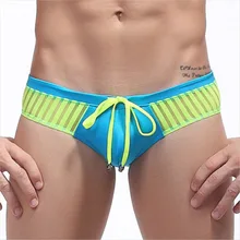 Wangjiang купальные шорты, мужские брендовые сексуальные сетчатые Бермуды, пляжные микро шорты, купальный костюм, шорты с пуш-ап