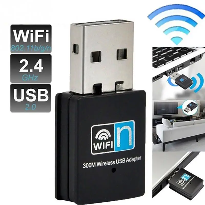 Мини 300 м USB2.0 RTL8192 Wi-Fi модем Вай-Фай адаптер Беспроводной Wi-Fi сетевой адаптер карты 802,11 n/g/b Wifi LAN переходник