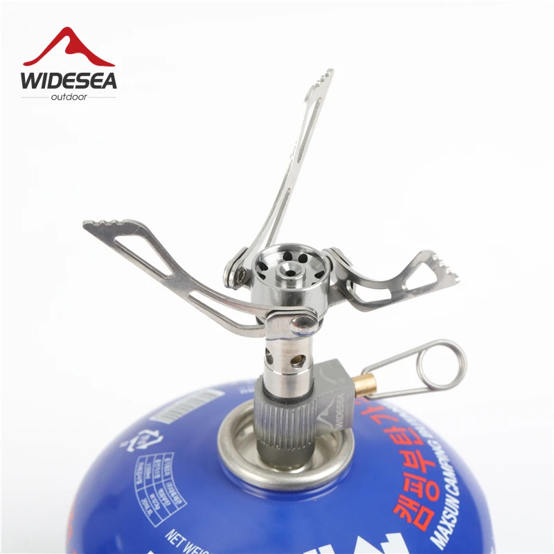 Widesea 40 г 3000 Вт Ультралегкая мини горелка для кемпинга наружная газовая плита