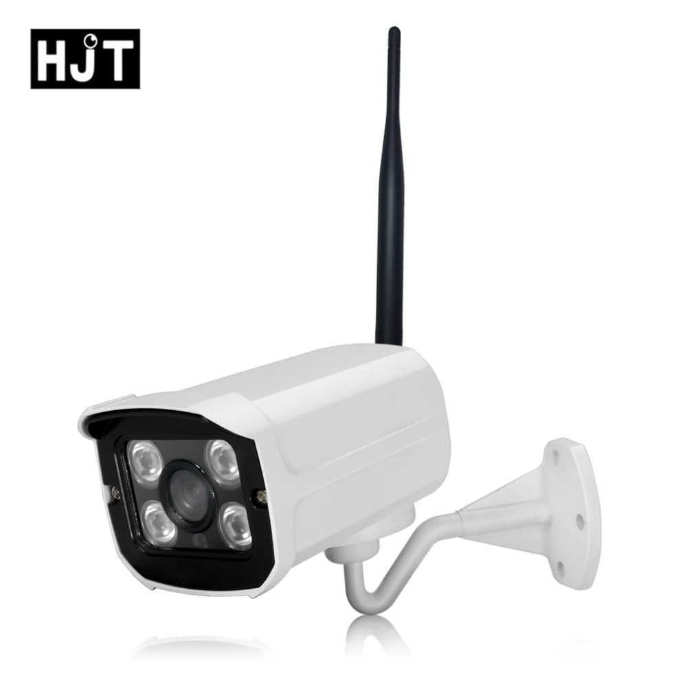 HJT H.265 WI-FI IP Камера 1080 P 2.0MP слот для карты SD P2P камера с системой скрытого наблюдения ONVIF 2,2 Водонепроницаемый 4IR Ночное видение Camhi