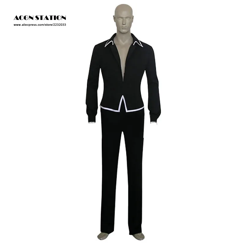 

Black Fruits Basket Hatsuharu Sohma Cosplay Costume Shirt Pants