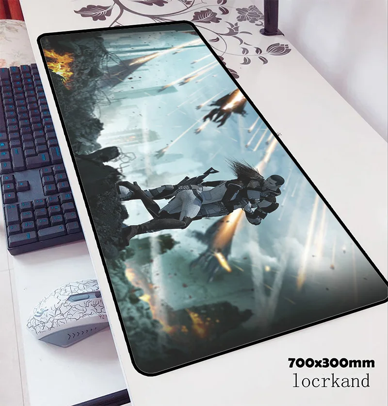  mass effect mouse pad 70x30cm gaming mousepad Cartoon office notbook desk mat Indie Pop padmouse ga