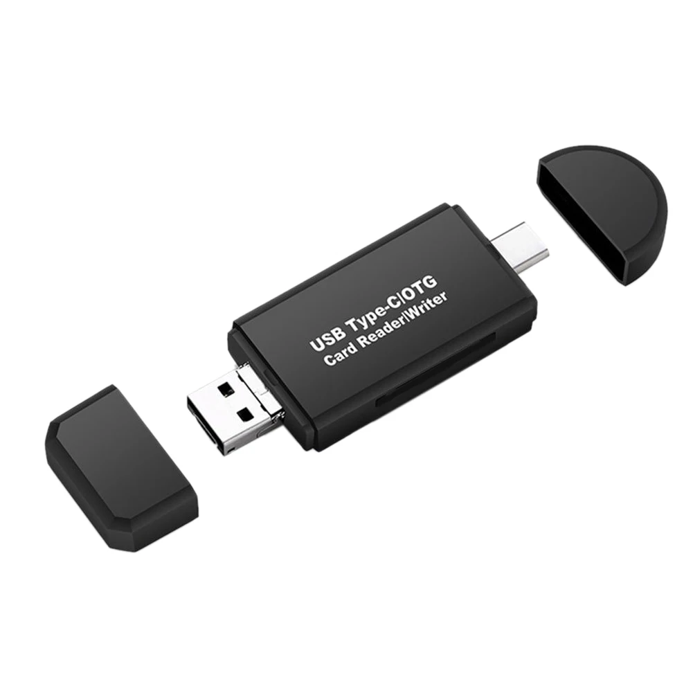 USB 3,0 кардридер 3-in-1 Мультифункциональный Тип-C USB 3,0 Micro-USB TF SD OTG Устройство чтения карт памяти