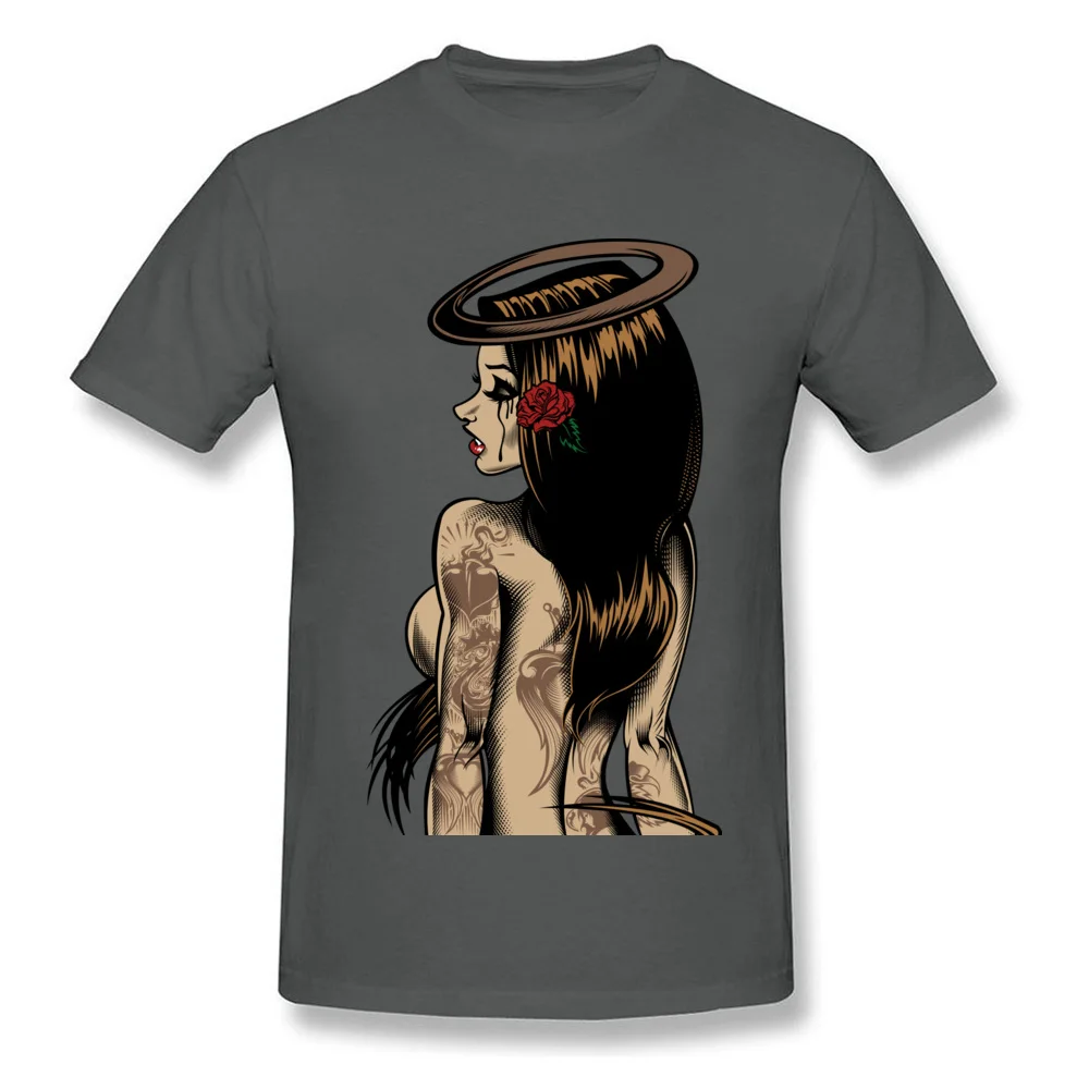 Laura [colored] 100% Cotton Top T-shirts for Men Short Sleeve Printed On Tees Brand New Summer Round Neck Sweatshirts Customized Laura [colored] carbon