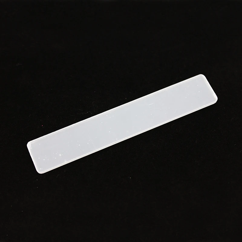 

10PCS Acrylic Transparent Nail Art Nail Tips Display Stand Display Strip False Nails Display Shelf For Nails Gel Show