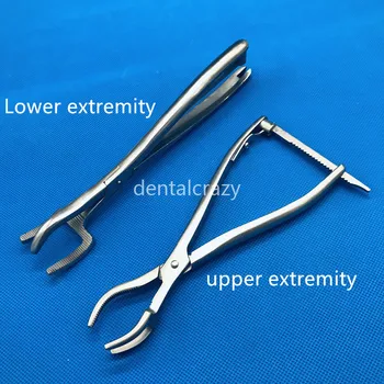 

Stainless steel Three-claw reset forceps Veterinary orthopedics Instruments
