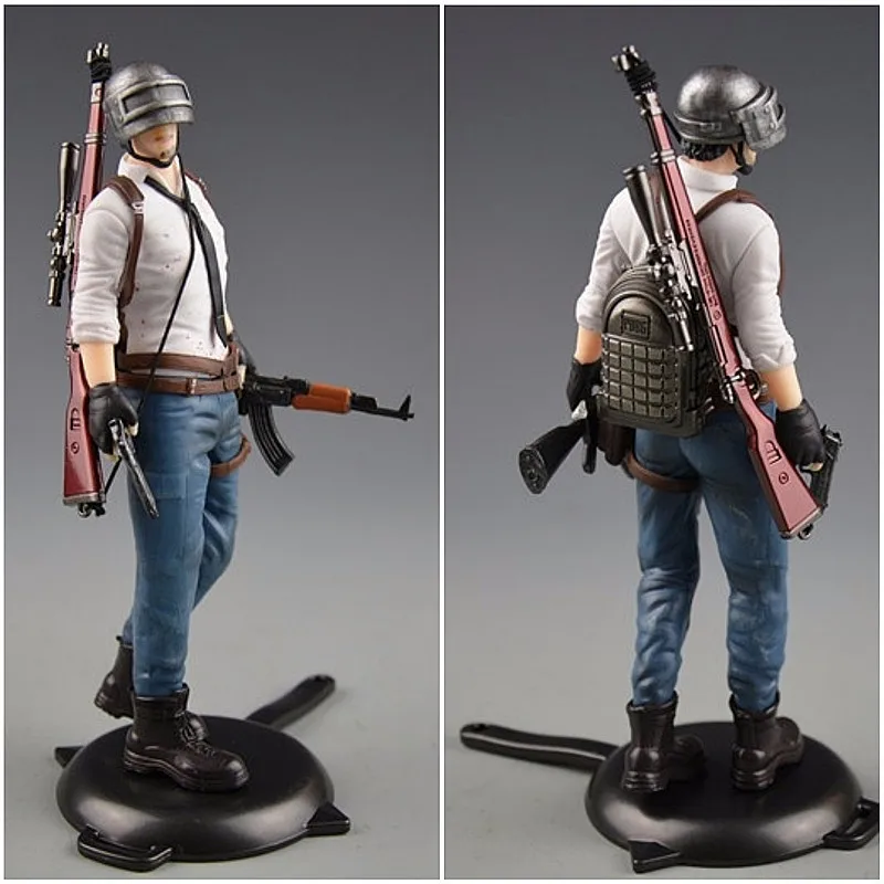  PUBG Playerunknown's Battlegrounds Around 6 inch doll Male role spot to eat chicken tonight plastic
