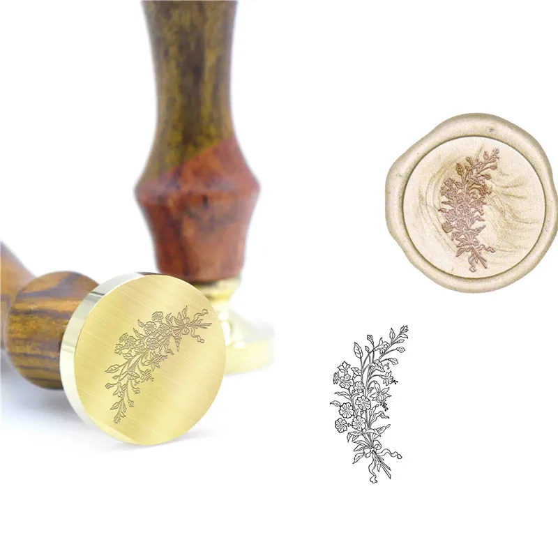  Japanese Style Noodles Wedding Wax Seal Stamp Kit gift wrapping - Invitation B65 Custom Wax Initial - 33047599734
