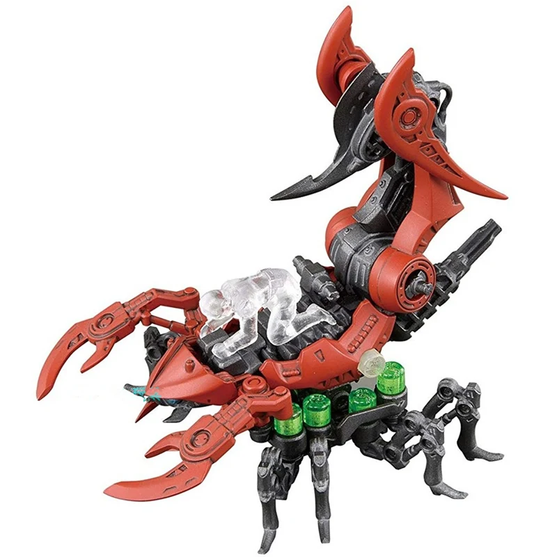 Original TOMY TOP TOYS ZOIDS WILD ZW04 SCORPEAR The red devils scorpion Toy for Children