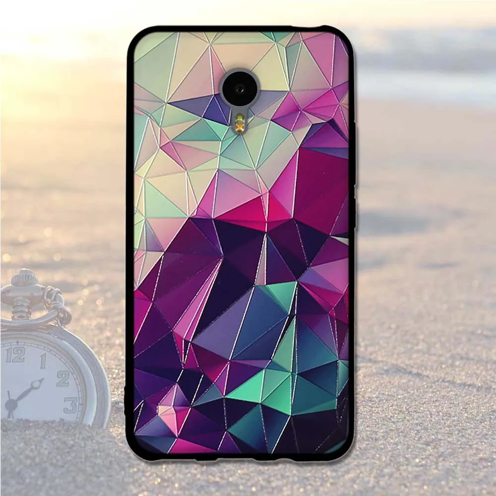 Soft TPU Case for Meizu m2 note Case 5.5 inch Paiting Art Silicon Back Cover For Meizu M2 NOTE Meilan Note 2 Phone Cases Cover