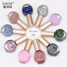 1pcs 14ml BK Brand Pure Color And Glitter Paint Nail Polish Quickly Dry Lacquer Professional Nail Art Enamel Cosmetics 50 Color