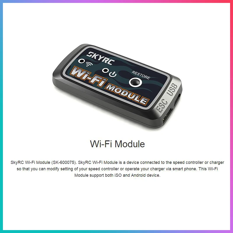 SKYRC оригинальный Wi-Fi модуль совместимый с Imax B6 Mini B6AC V2 | Игрушки и хобби