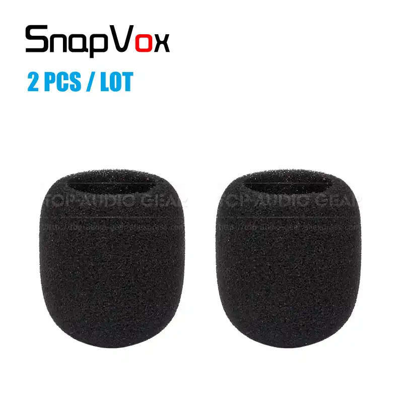 2pcs Lot Windscreen Microphone Cover Sponge Foam Windproof For Sennheiser Md 441 U 441 U Md441 441u Mic Windshield Pop Filter Microphone Accessories Aliexpress