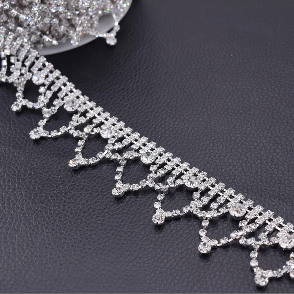 Rhinestone patch applique HF-3348 (3)