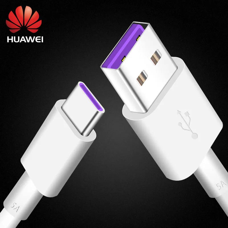 

Huawei Mate20 P20 Pro Lite 5A USB Type C Cable SuperCharge 100% Original P10 P9 Plus Lite Mate10 Mate9 Pro Lite Nova 3e cables