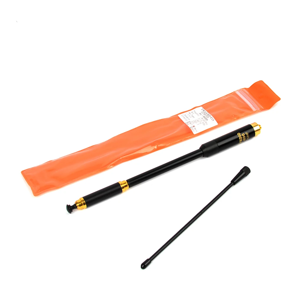 HYS SMA Female Antenna 50W Dual Band VHF/UHF 144/430Mhz 22cm Handheld
