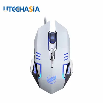 

Optical Wired Mouse Q9 Metal USB 3200DPI 5 Buttons Gaming Mice For PC Mac Laptop Computer Game