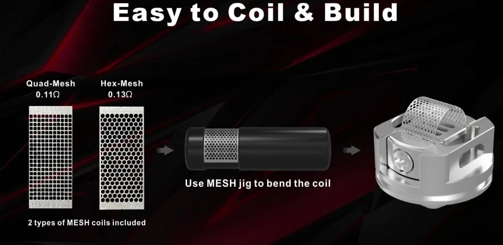 Damn Vape Doom Mesh 26mm RTA-2